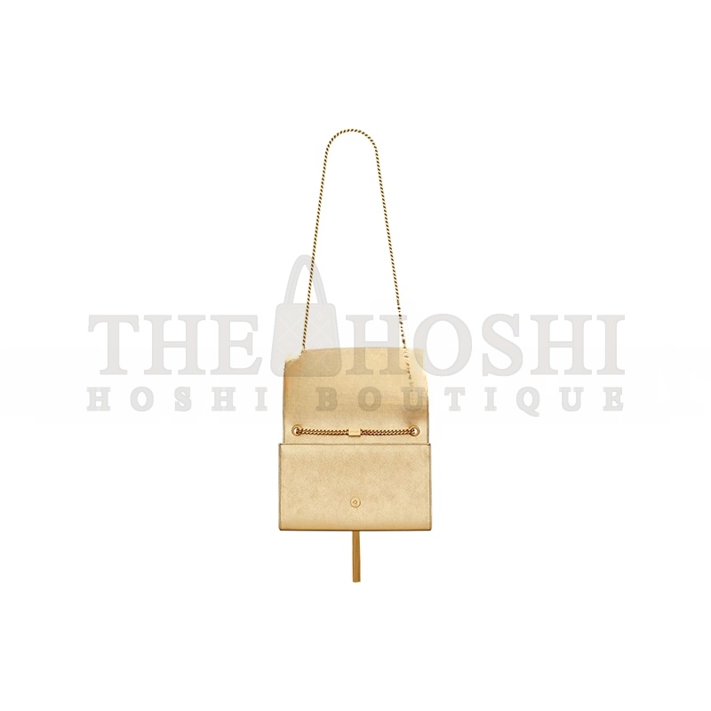 Y51 METALLIC CALFSKIN KATE MONOGRAM TASSEL CHAIN WALLET 354119DUZ0J8030 (24*15*7cm) Master Quality